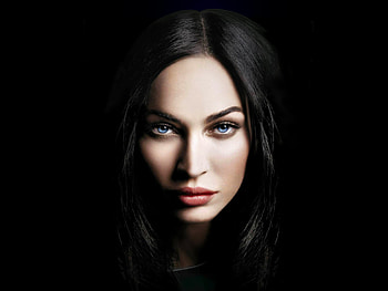 Megan Fox, beautiful, actress, blue eyes HD wallpaper