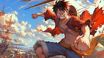 Epic of Monkey D. Luffy from One Piece, Anime, One Piece, Monkey D. Luffy HD wallpaper