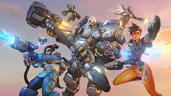 Overwatch characters, Action-packed gameplay, Team-based shooter, Competitive gaming HD wallpaper