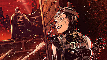 Bat And Cat, batman, catwoman, superheroes, artist, artwork, digital-art HD wallpaper