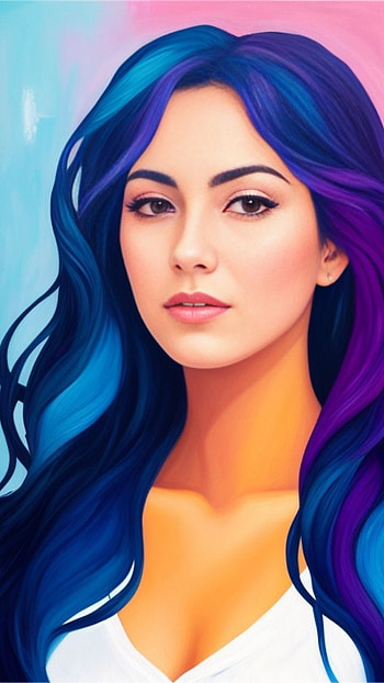 oil painting, portrait HD phone wallpaper