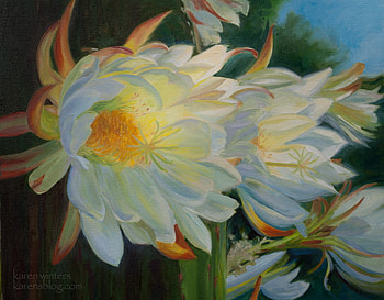 Come Hither Flower Painting, artwork, come, painting, art, flower, hither HD wallpaper