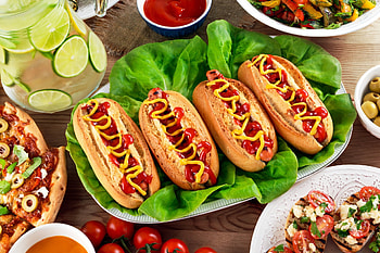 Hot dog , Ultra , Background , High resolution HD wallpaper