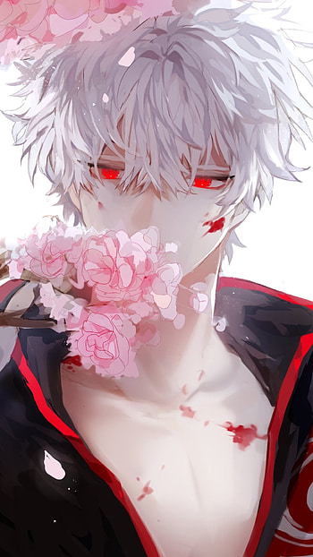 Anime Gintama, Action-packed HD phone wallpaper