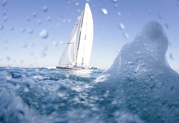 America's Cup, sailboats, blue, ocean, boats HD wallpaper