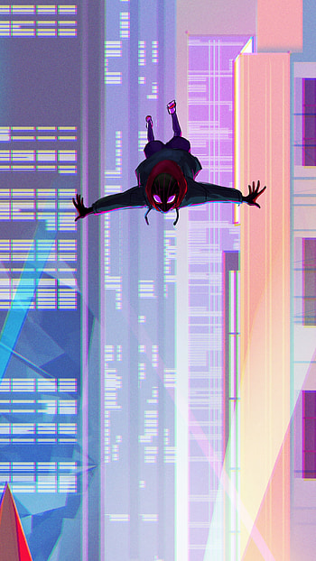 Miles Morales, spider man, movie, Spider-Man: Into The Spider-Verse HD phone wallpaper