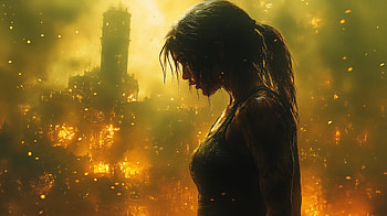 Lara Croft, Tomb Raider, fan art HD wallpaper