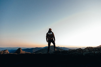 Mountains, Miscellanea, Miscellaneous, Journey, Alone, Lonely, Tourism, One HD wallpaper
