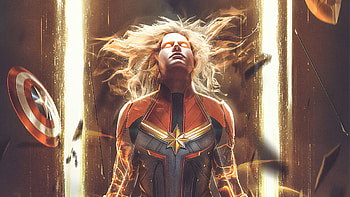 Captain Marvel Bosslogic Art, captain-marvel, superheroes, artist, artwork, digital-art, artstation HD wallpaper