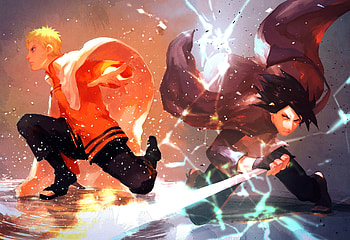 Anime - Boruto Naruto Uzumaki Sasuke Uchiha Naruto HD wallpaper