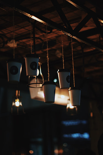 Dark, Suspension, Hanging, Thread, Threads, Glasses, Ceiling HD phone wallpaper