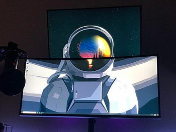 Love The Way This Looks On Stacked Monitors : R Ultrawidemasterrace, Vertical Dual Monitor HD wallpaper