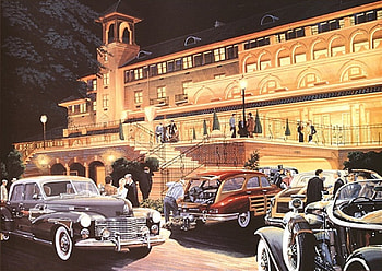 A Night at The Theatre, night, theatre, lights, cars HD wallpaper