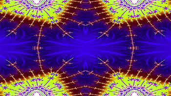 Trippy Psychedelic Fractal, trippy, psychedelic, aesthetic, blue, Abstract, fractal, abstract blue HD wallpaper
