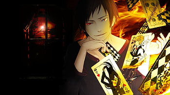 Durarara playing cards, , Anime HD wallpaper