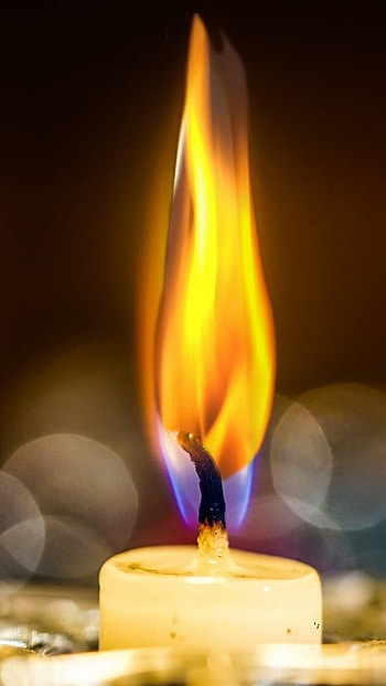 Candles , Fire Flame HD phone wallpaper