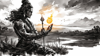 Mahadev Serenity: Shiva, Shiva, religious, Mahadev HD wallpaper