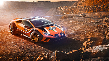 Lamborghini Huracan Sterrato Concept 2019 HD wallpaper