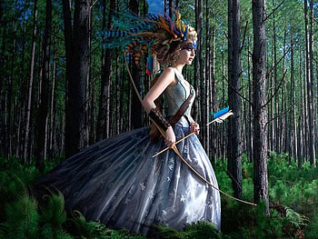 Jungle Queen, beautiful, jungle, queen HD wallpaper