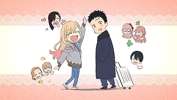 My Dress-Up Darling — Marin & Wakana: Cosplay Stroll, Anime, My Dress-Up Darling, Marin Kitagawa, Wakana Gojo HD wallpaper