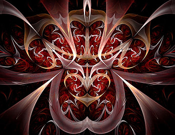 abstract 7, rays, pink, white, art HD wallpaper