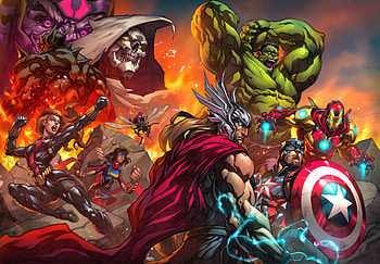 Marvels Avengers Tribune Magazine Cover Art , marvels-avengers, marvel, avengers, games, 2021-games, artstation HD wallpaper