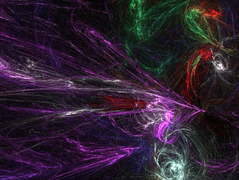 Chalky Design, coloured chalk, on black HD wallpaper