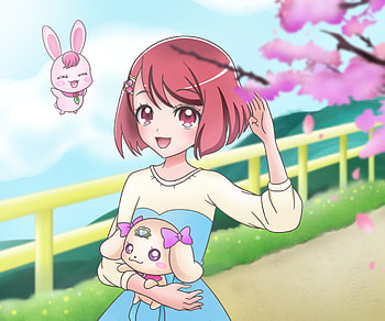 Nodoka Hanadera, Nodoka Hanadera, Anime, Healin' Good PreCure HD wallpaper