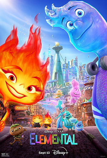 Elemental Animated Movie, movie HD phone wallpaper