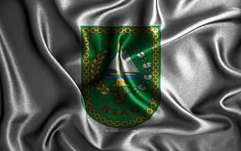 Riau flag, , silk wavy flags, indonesian provinces, Day of Riau, fabric flags, Flag of Riau, 3D art, Riau, Asia, Provinces of Indonesia, Riau 3D flag, Indonesia HD wallpaper