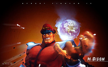 M. Bison, street fighter, m bison HD wallpaper