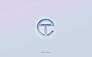 Telfar logo, cut out 3d text, white background, Telfar 3d logo, Telfar emblem, Telfar, embossed logo, Telfar 3d emblem HD wallpaper