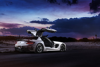Renntech Mercedes Benz Sls Black Series , mercedes, mercedes-benz, cars, sls, amg HD wallpaper
