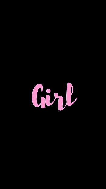 Pink, Words, Girl, Inscription, Word HD phone wallpaper