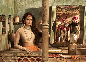 Rakul preet singh, actress, art, jewellery HD wallpaper