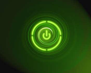 on/off, graphical, xbox360, power, green HD wallpaper
