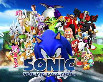 Sonic The Hedgehog, Cheese The Chao, Video Game, Amy Rose, Big The Cat, Blaze The Cat, Cosmo (Sonic), Cream The Rabbit, Doctor Eggman, E 123 Omega, Knuckles The Echidna, Miles 'tails' Prower, Princess Elise, Sally Acorn, Shadow The Hedgehog, Silver The Hedgehog, Tikal (Sonic The Hedgehog), Vector The Crocodile HD wallpaper