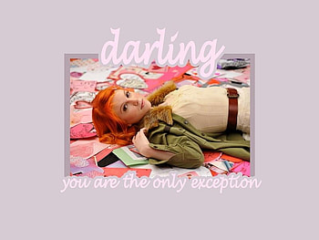 The only Exception, music, hayley williams, paramore HD wallpaper