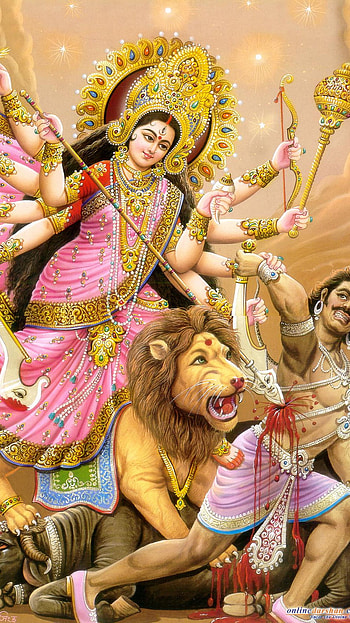 Durga Maa, Kolkata Devi, Durga Devi HD phone wallpaper