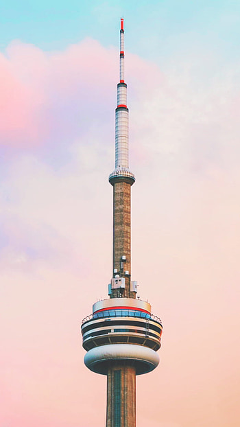 CN Tower Canada, CN Tower, Sky cloud HD phone wallpaper