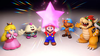 Super Mario RPG 2023 - Iconic Characters Ensemble, video game, Super Mario RPG (2023) HD wallpaper
