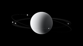 Orbit Oled Dark , planet, digital-universe, dark, black, oled, artist, artwork, digital-art HD wallpaper