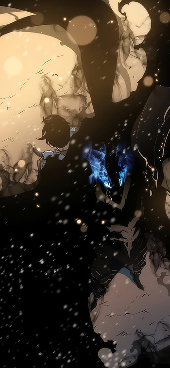 Sung Jin‑Woo & Igris — Solo Leveling Anime , Sung Jin-Woo, Igris (Solo Leveling), Anime, Solo Leveling HD phone wallpaper