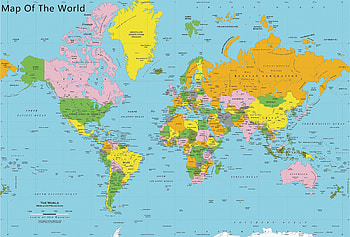 World Map Good Resolution Political Map Of The Philippines Printable High Quality Map Of World. World political map, World map , printable world map, Modern Map HD wallpaper
