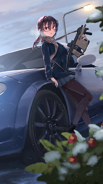 Mazda MX-5 Twilight: Anime Girl , Anime, girl, anime girl HD phone wallpaper