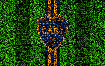 CA Boca Juniors, soccer, cabj, logo, football HD wallpaper