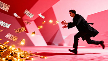 Chasing Cash: Money, Money, Man, Businessman, Coin, Dollar HD wallpaper