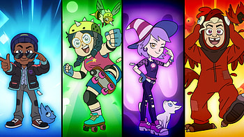 The Owl House : Willow Park Crew – Hunter, Gus, Amity & Friends, Willow Park, Hunter (The Owl House), Gus Porter, Amity Blight, TV Show, The Owl House HD wallpaper