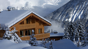 Landscape, Nature, Houses, Snow HD wallpaper