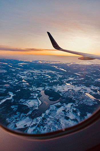 Miscellanea, Miscellaneous, Overview, Review, Earth, Land, Wing, Plane, Airplane, View HD phone wallpaper